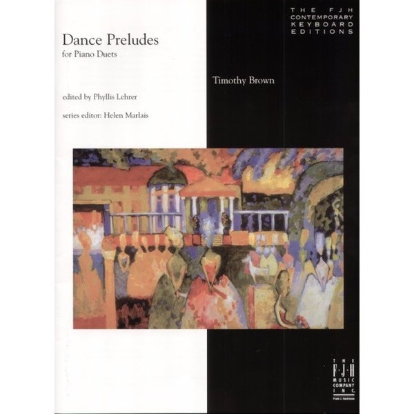 FJH Brown - Dance Preludes for Piano Duet (NFMC)