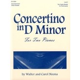 Heritage Music Press Noona - Concertino in D Minor for Two Pianos (NFMC)
