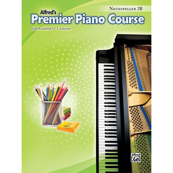 Alfred Music Premier Piano Course: Notespeller, Level 2B