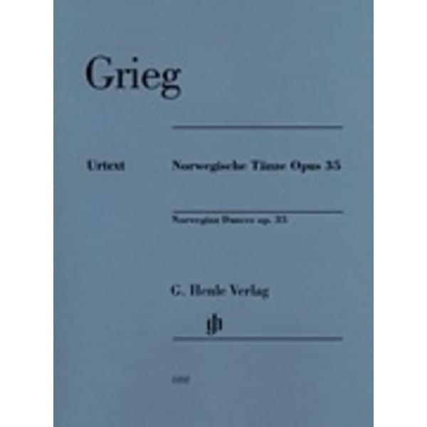 Henle Urtext Editions Grieg - Norwegian Dances Op.35 Piano