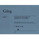 Henle Urtext Editions Grieg - Norwegian Dances Op.35 Piano Duet for 4 Hands (NFMC)