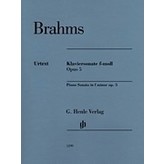 Henle Urtext Editions Brahms - Piano Sonata in F Minor, Op. 5