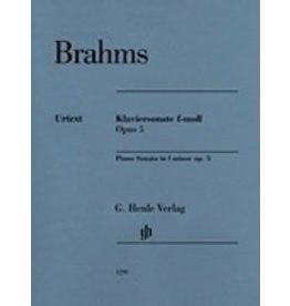 Henle Urtext Editions Brahms - Piano Sonata in F Minor, Op. 5