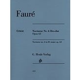 Henle Urtext Editions Fauré - Nocturne No. 6 in D-Flat Major Op. 63