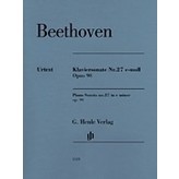 Henle Urtext Editions Beethoven - Piano Sonata No. 27 in E Minor, Op. 90