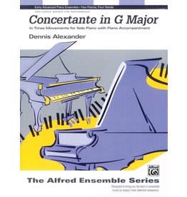 Alfred Music Alexander - Concertante in G Major (NFMC)