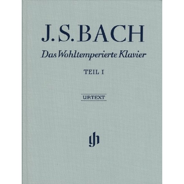 Henle Urtext Editions J.S. Bach - The Well-Tempered Clavier Part 1 Hardcover
