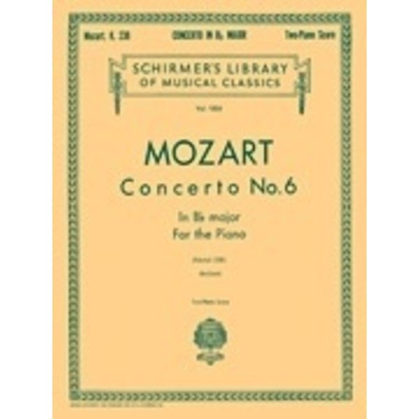 Schirmer Mozart - Concerto No. 6 in Bb Major, K.238 (NFMC)