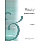 Boosey & Hawkes Rowley - Miniature Concerto (NFMC)