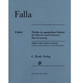 Henle Urtext Editions Falla - Nights in the Gardens of Spain