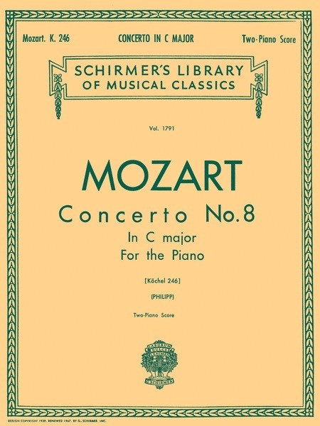 Mozart - Concerto No. 8 in C, K.246 - PianoWorks, Inc