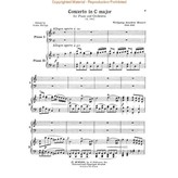 Schirmer Mozart - Concerto No. 8 in C, K.246