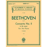 Schirmer Beethoven - Concerto No. 2 in Bb, Op. 19