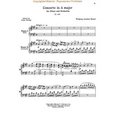 Schirmer Mozart - Concerto No. 12 in A,  K. 414 (NFMC)