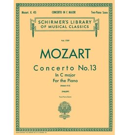Schirmer Mozart - Concerto No. 13 in C, K. 415 (NFMC)