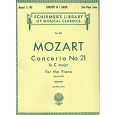 Schirmer Mozart - Concerto No. 21 in C, K. 467 (NFMC)