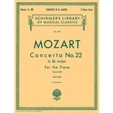 Schirmer Mozart - Concerto No. 22 in Eb, K.482