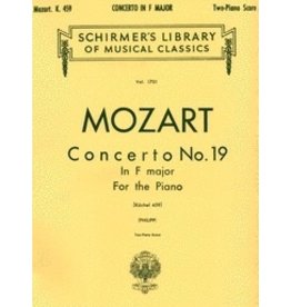Schirmer Mozart - Concerto No. 19 in F, K. 459 (NFMC)