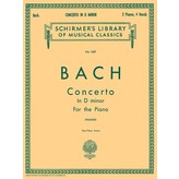 Schirmer Bach - Concerto in D Minor (NFMC)