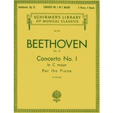 Schirmer Beethoven - Concerto No. 1 in C, Op. 15 (NFMC)