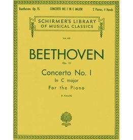 Schirmer Beethoven - Concerto No. 1 in C, Op. 15 (NFMC)