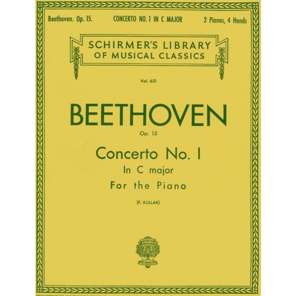 Schirmer Beethoven - Concerto No. 1 in C, Op. 15