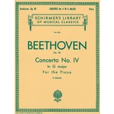 Schirmer Beethoven - Concerto No. 4 in G, Op. 58 (NFMC)