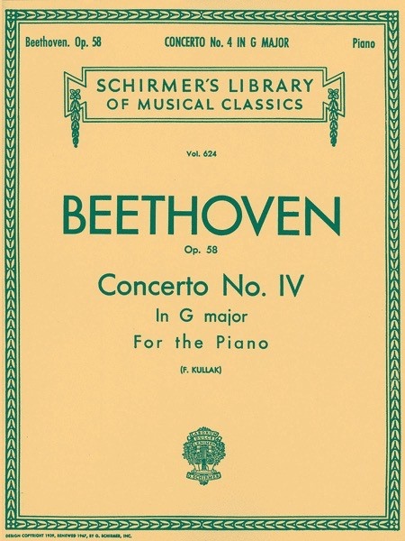 Beethoven - Concerto No. 4 in G, Op. 58 - PianoWorks, Inc