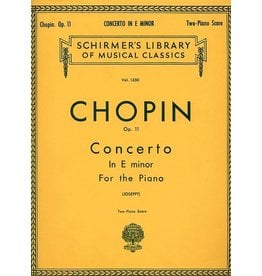 Schirmer Chopin - Concerto No. 1 in E Minor, Op. 11 (NFMC)