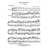 Schirmer Chopin - Concerto No. 1 in E Minor, Op. 11 (NFMC)