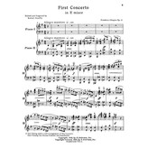 Schirmer Chopin - Concerto No. 1 in E Minor, Op. 11