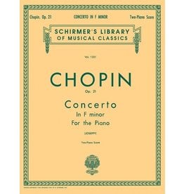 Schirmer Chopin - Concerto No. 2 in F Minor, Op. 21 (NFMC)