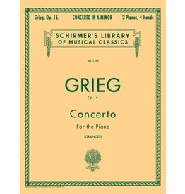 Schirmer Grieg - Concerto in A Minor, Op. 16 (NFMC)