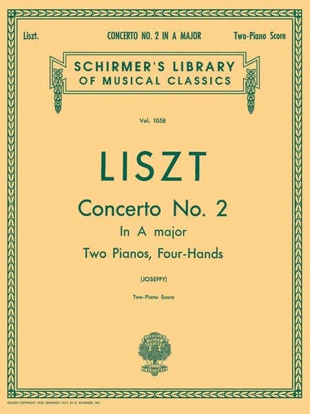 Liszt - Concerto No. 2 in A - PianoWorks, Inc