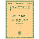 Schirmer Mozart - Concerto No. 15 in Bb, K. 450 (NFMC)