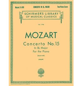 Schirmer Mozart - Concerto No. 15 in Bb, K. 450 (NFMC)