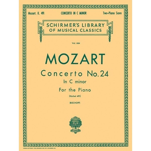Schirmer Mozart - Concerto No. 24 in C Minor, K. 491 (NFMC)