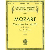 Schirmer Mozart - Concerto No. 20 in D Minor, K.466 (NFMC)