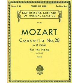 Schirmer Mozart - Concerto No. 20 in D Minor, K.466 (NFMC)