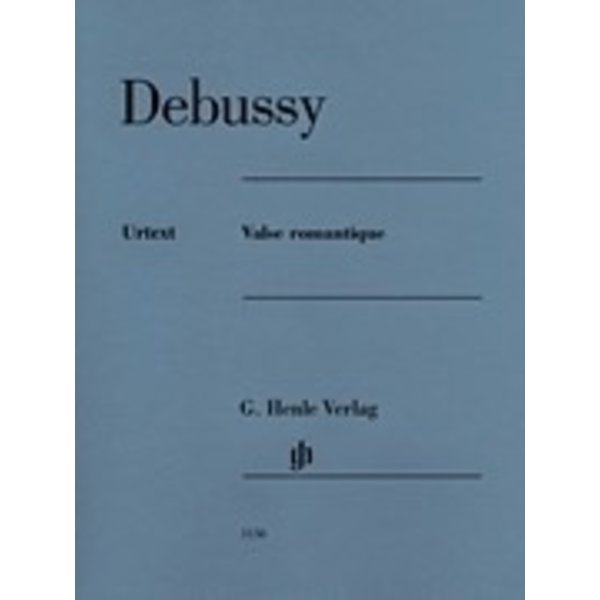 Henle Urtext Editions Debussy  - Valse Romantique