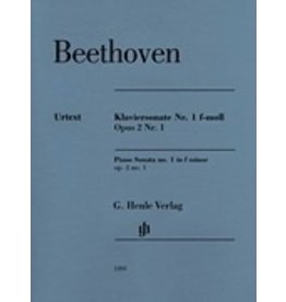 Henle Urtext Editions Beethoven - Piano Sonata No. 1 in F Minor, Op. 2
