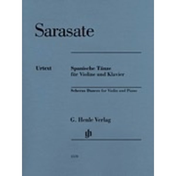 Henle Urtext Editions Sarasate - Spanish Dances Violin and Piano