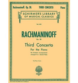 Schirmer Rachmaninoff - Concerto No. 3 in D Minor, Op. 30 (NFMC)
