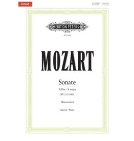 Edition Peters Mozart - Sonata A major K331 (300i)