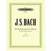 Edition Peters Bach - The Well-Tempered Clavier Part 2 BWV 870-893