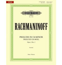 Edition Peters Rachmaninoff, Prelude Op.3 No.2 in C# Minor