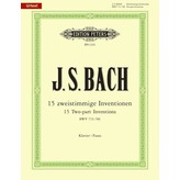 Edition Peters Bach - 15 Two-Part Inventions BWV 772-786