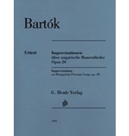 Henle Urtext Editions Bartok - Improvisations on Hungarian Peasant Songs