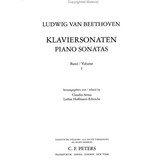 Edition Peters Beethoven - Sonatas, Volume I