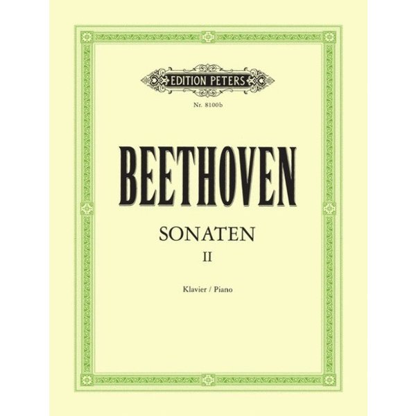 Edition Peters Beethoven - Sonatas, Volume II